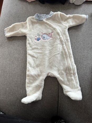 Pyjama chaud sergent major baleine