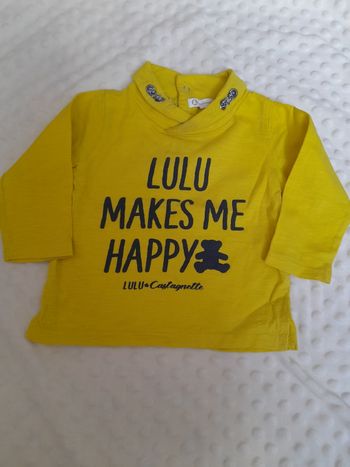 Maillot manches longues lulu castagnette 12 mois