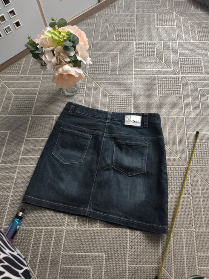 Jupe en jean KIABI taille 40 très bon état - photo numéro 4
