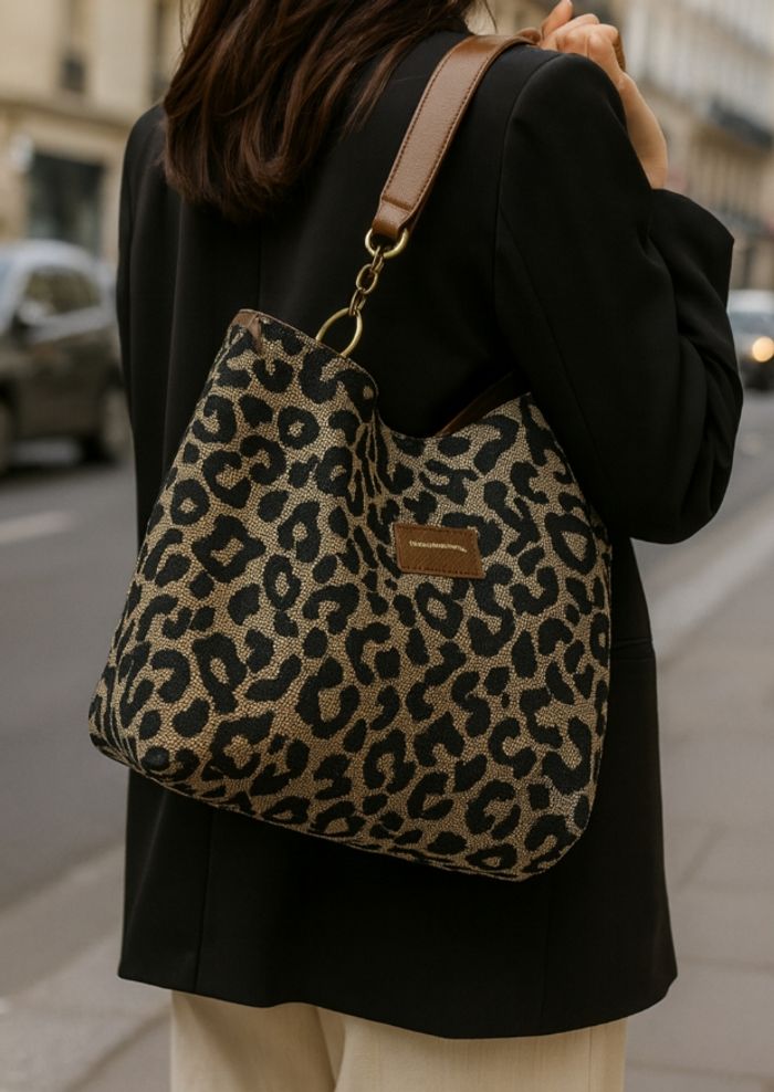 Sac a main – imprimé léopard chic et tendance
