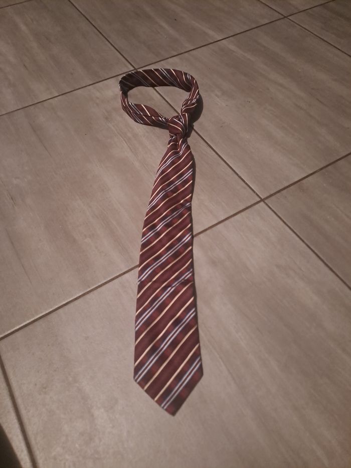 Cravate Bordeaux vintage Frangi