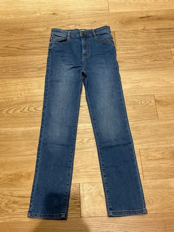 Jean droit fin bleu Vertbaudet taille 12 ans