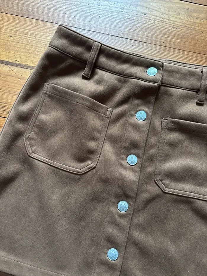 Jupe en faux daim – Jennyfer – Taille M - photo numéro 2