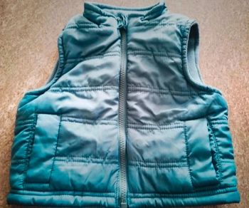 Veste sans manches bébé garçon 2 ans