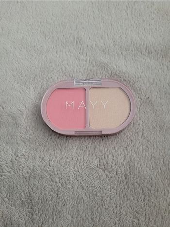 Palette duo blush/highlighter Natural Pink Mayy