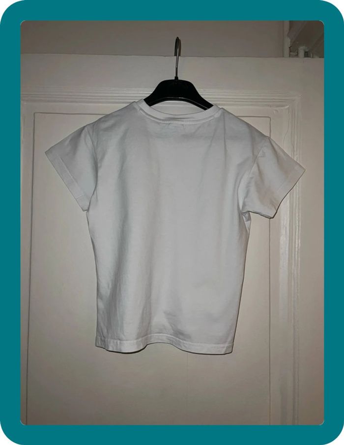 T-shirt blanc sport 8 ans - Puma - photo numéro 3