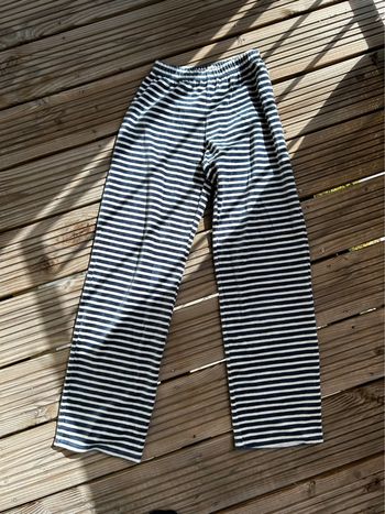 Pyjama Jambe Large à Rayure