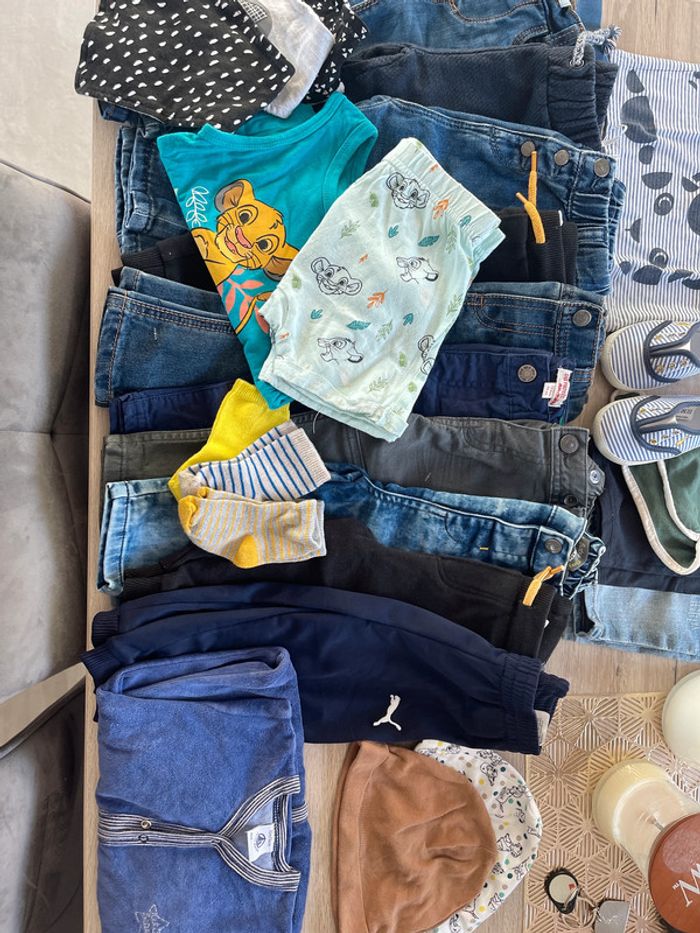 Lot de vêtements garçon 12 mois - photo numéro 2