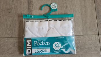 Lot de 2 Shorty Fille DIM 14 Ans.