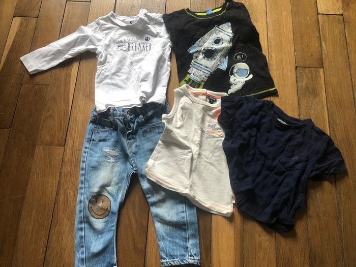 Lot 18 mois/2ans 5 pièces