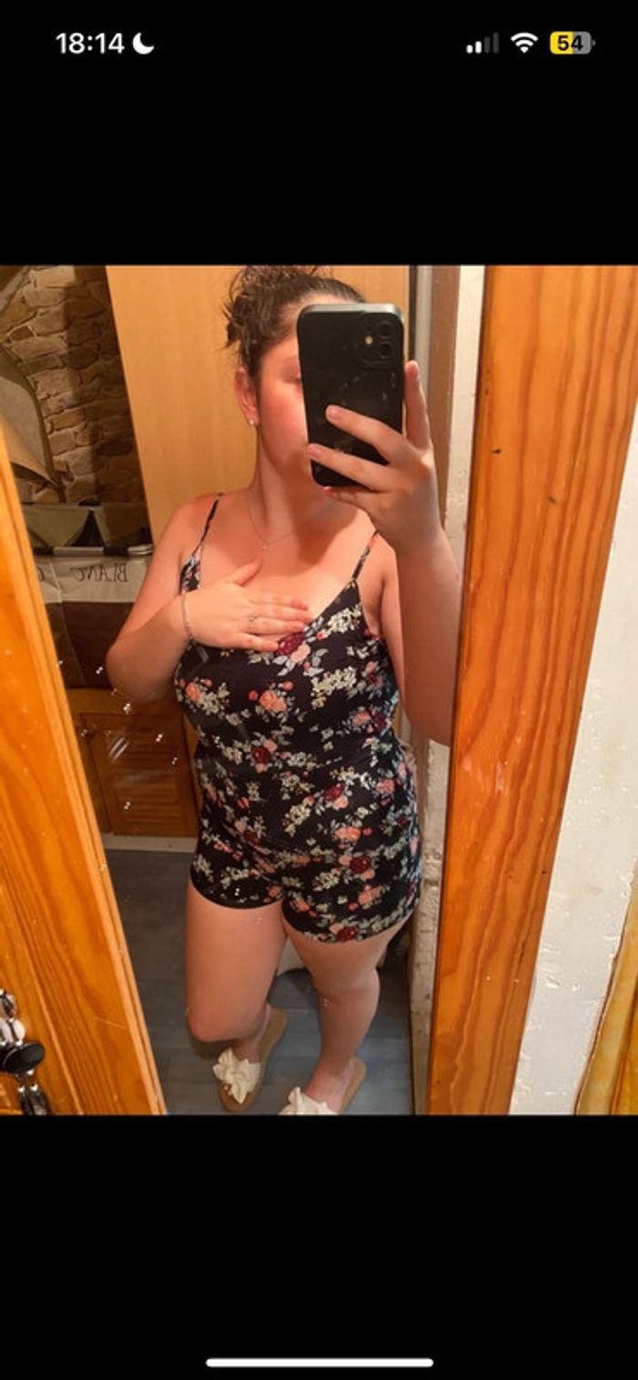 Combi short à fleur - photo numéro 6