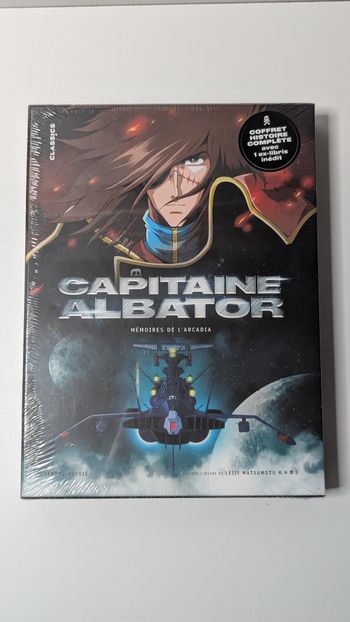 [BD] Coffret Capitaine Albator - Mémoires de l'Arcadia histoire complète + ex libris