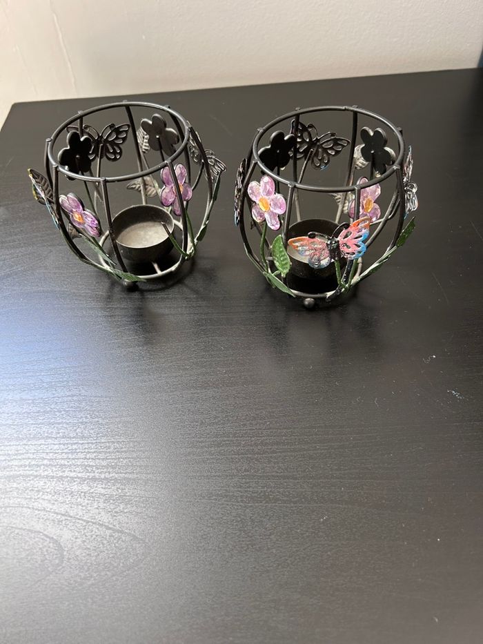 Lot de 2 photophores - photo numéro 2