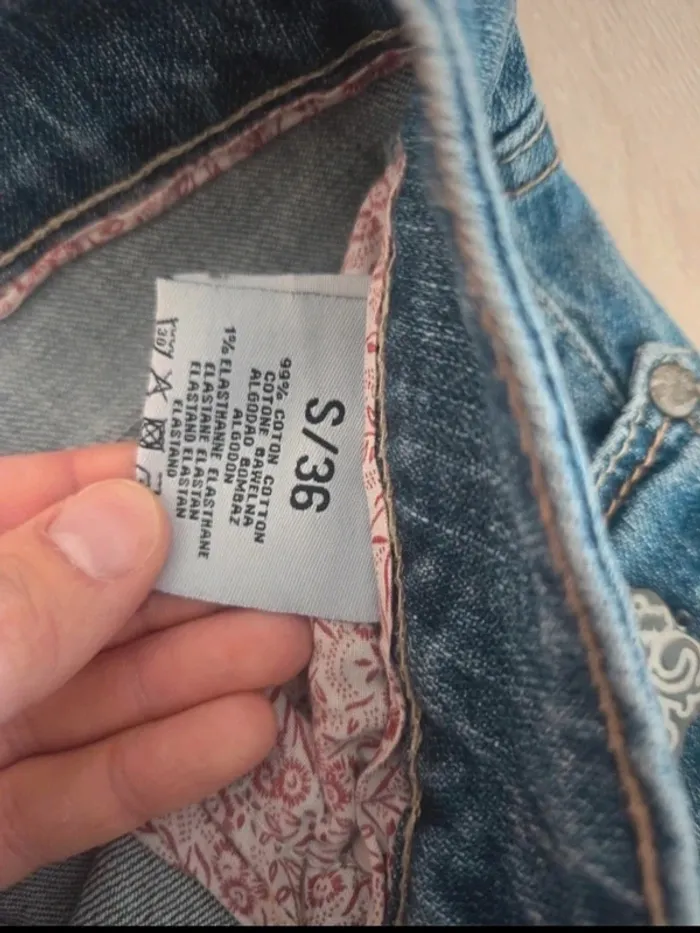 Short jean taille s - photo numéro 5