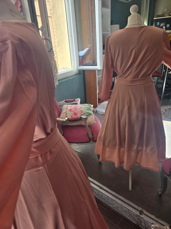 Robe pin-up rockhabily rétro vintage taille 2xl - photo numéro 2