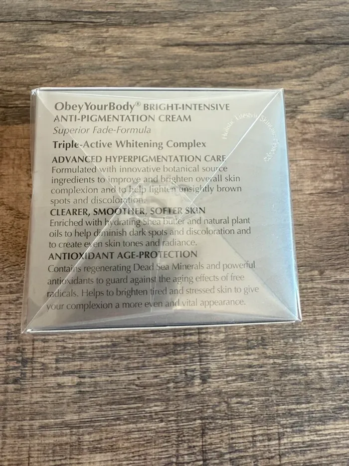 Obey your body crème anti pigmentation - photo numéro 5