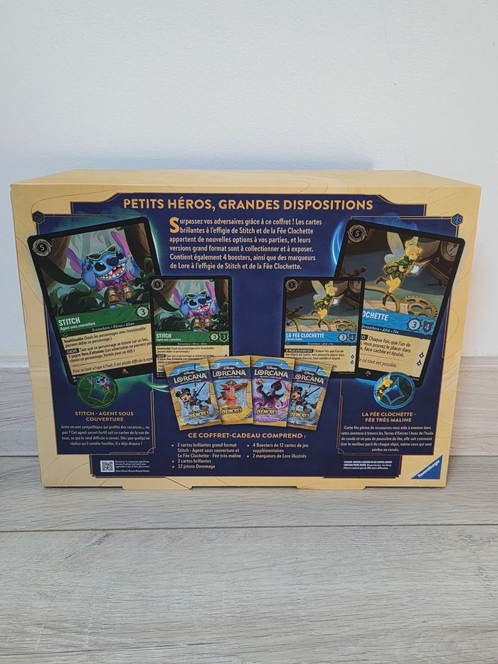 Coffret cadeau carte à collectionner Lorcana Disney Les Terres d'encres neuf - photo numéro 2