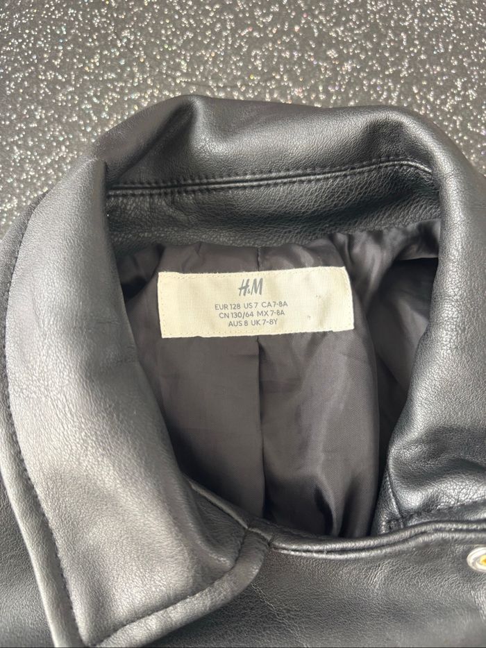 H&M - blouson faux cuir fille - photo numéro 2