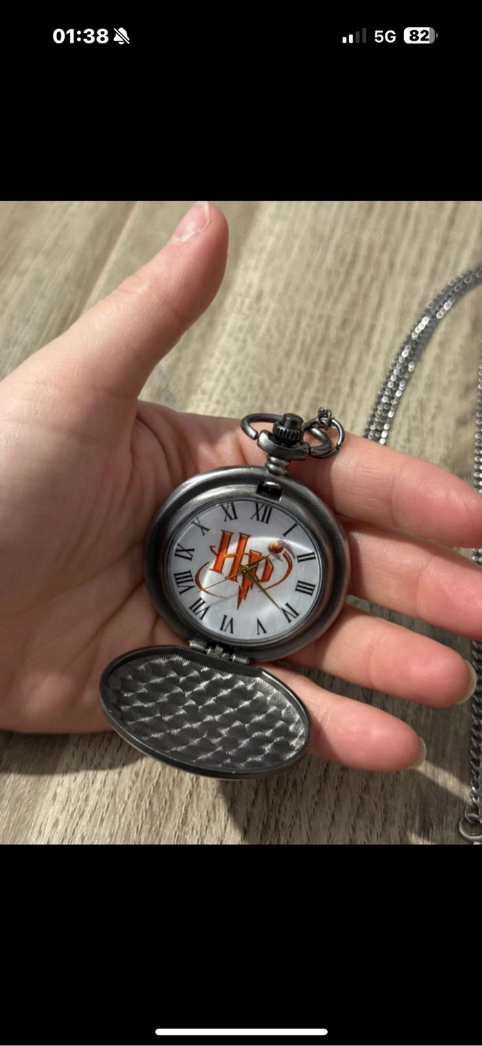 Montre à gousset Harry potter - photo numéro 4