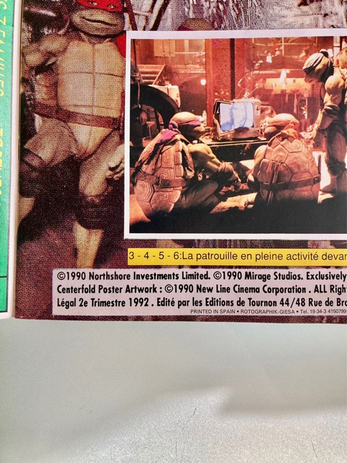 Album Complet Les Tortues Ninja Stickers du film - photo numéro 6