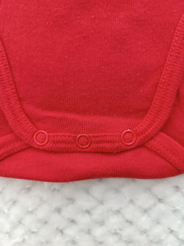 🔸Body Sans Manches Rouge Garçon - Orchestra 24 Mois🔸 - photo numéro 5