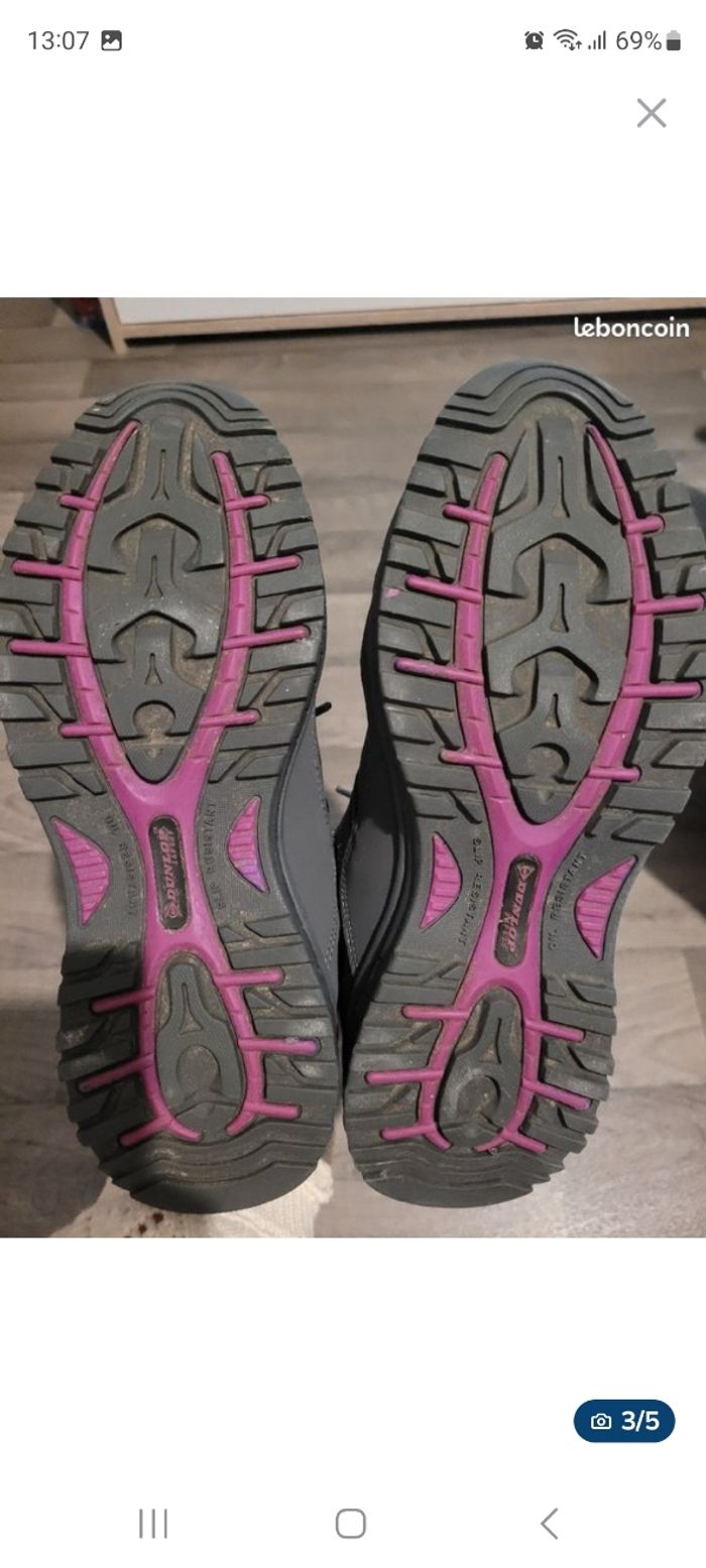 Paire de chaussures de sécurité(femme)Dunlop-Pointure 37 - photo numéro 3