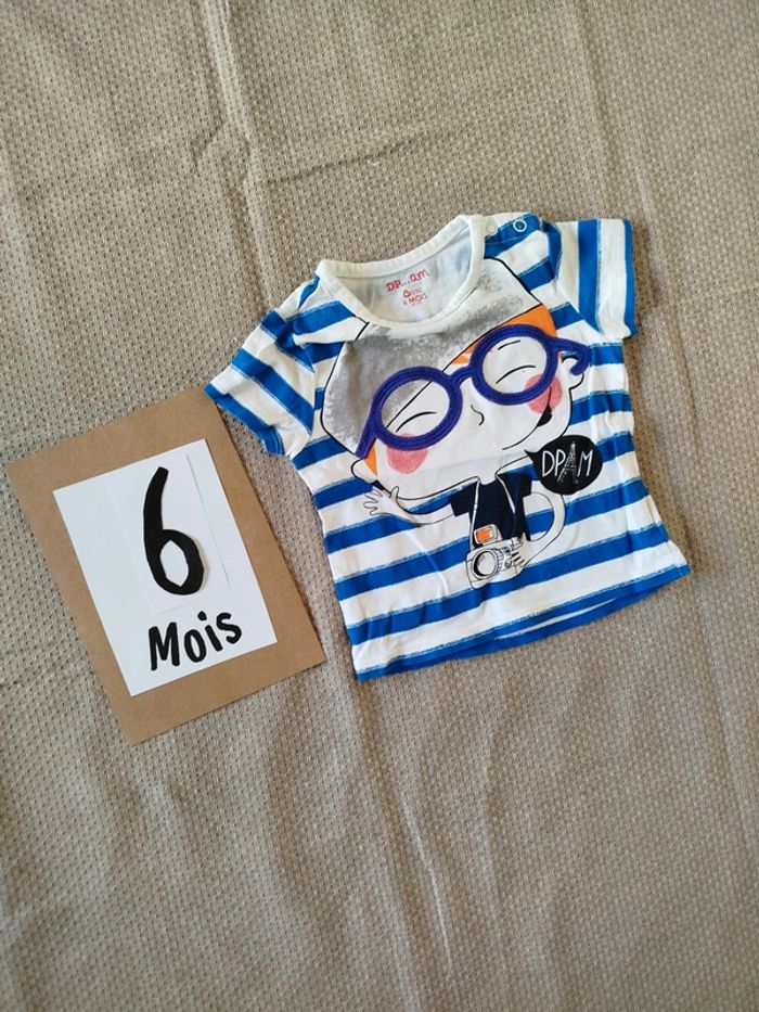 Ensemble tee shirt/short 6M - photo numéro 4