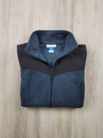 Veste doudoune Columbia femme – L – bleu nuit/noir – très bon état