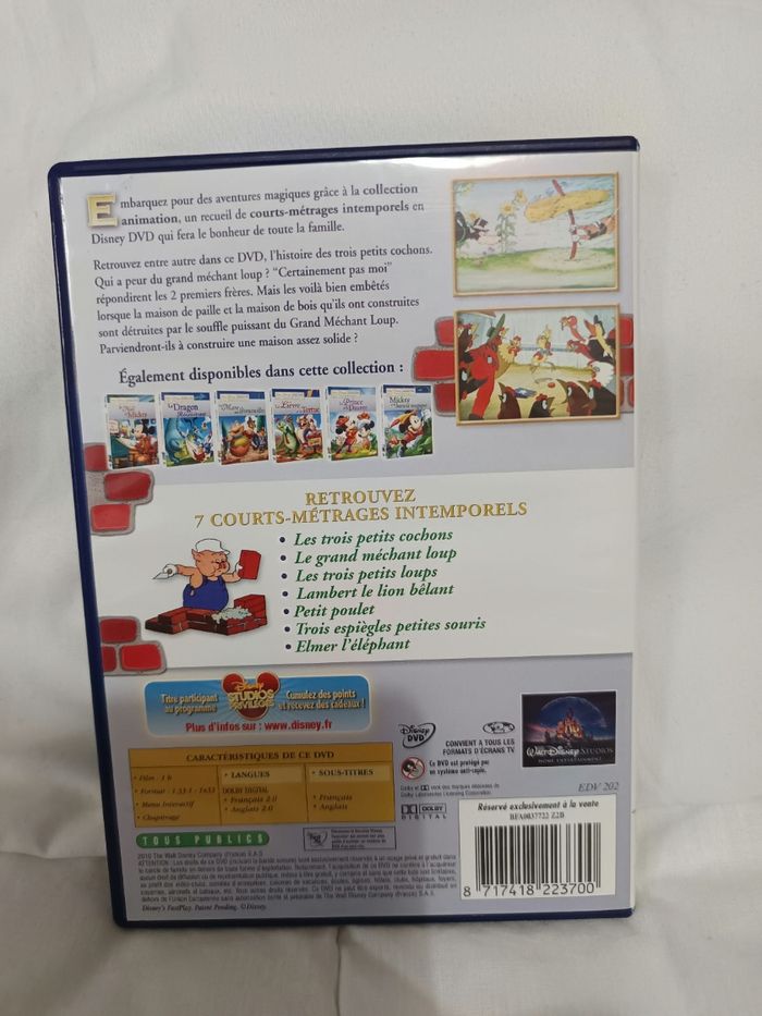 Dvd Les 3 petits cochons - photo numéro 2