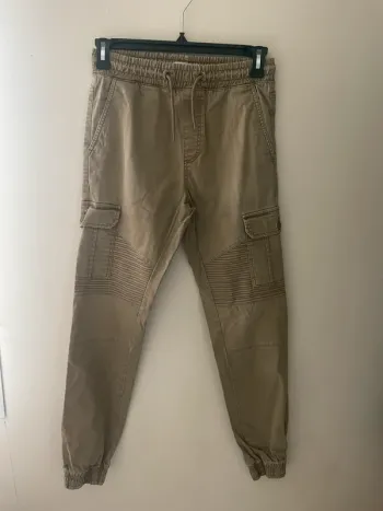 Pantalon jean beige