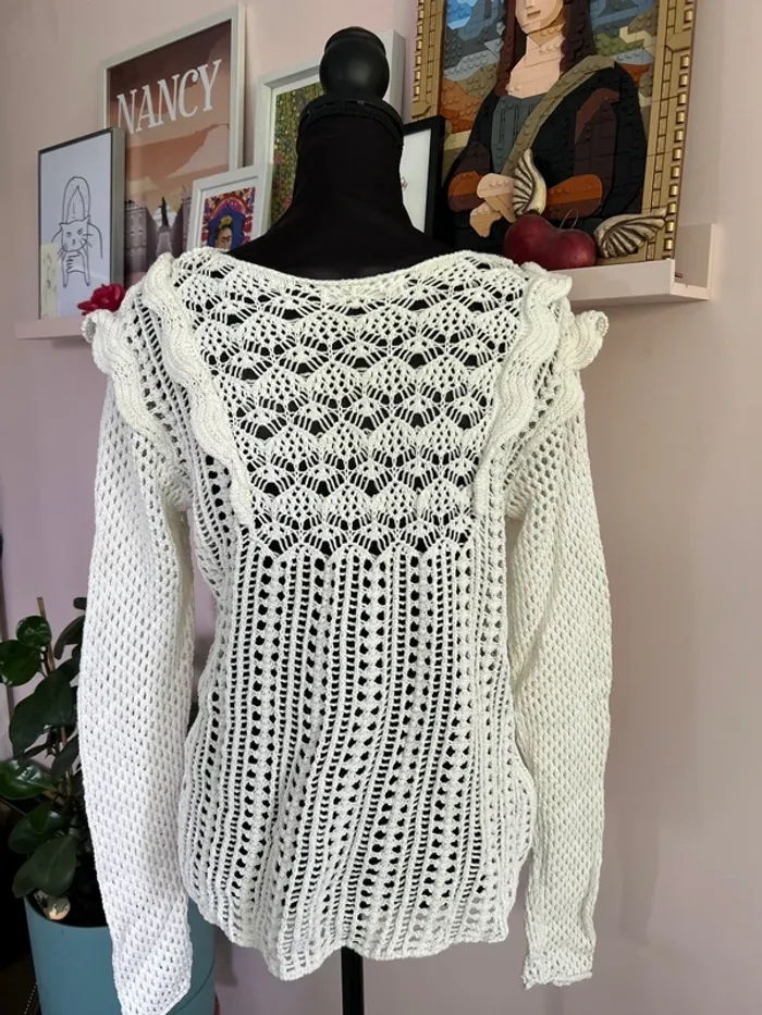 Pull brodé manches longues Promod - photo numéro 7