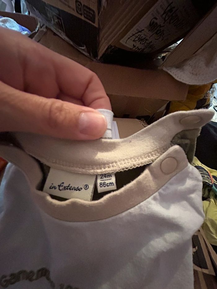 Lot de 8 t-shirt taille 2ans - photo numéro 5