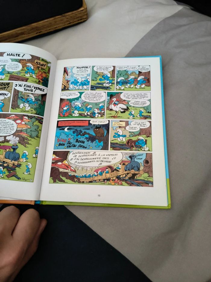 L'étrange rêveil du Schtroumpfs paresseux - photo numéro 3