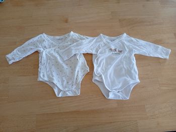 Bodies Manches Longues Vertbaudet Fille 6 Mois 