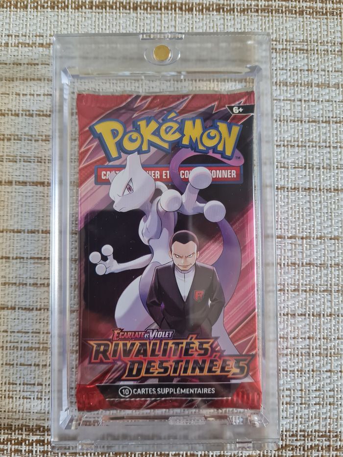 Pokemon Artset de 4 boosters Pokemon EV10 Rivalités Destinées  en FR - photo numéro 5