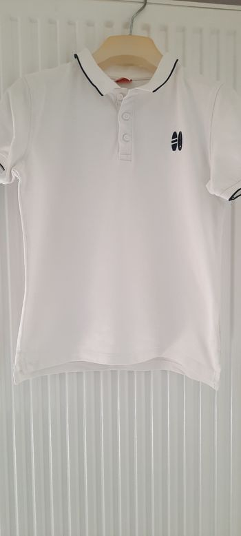 Polo blanc Tape à l'œil