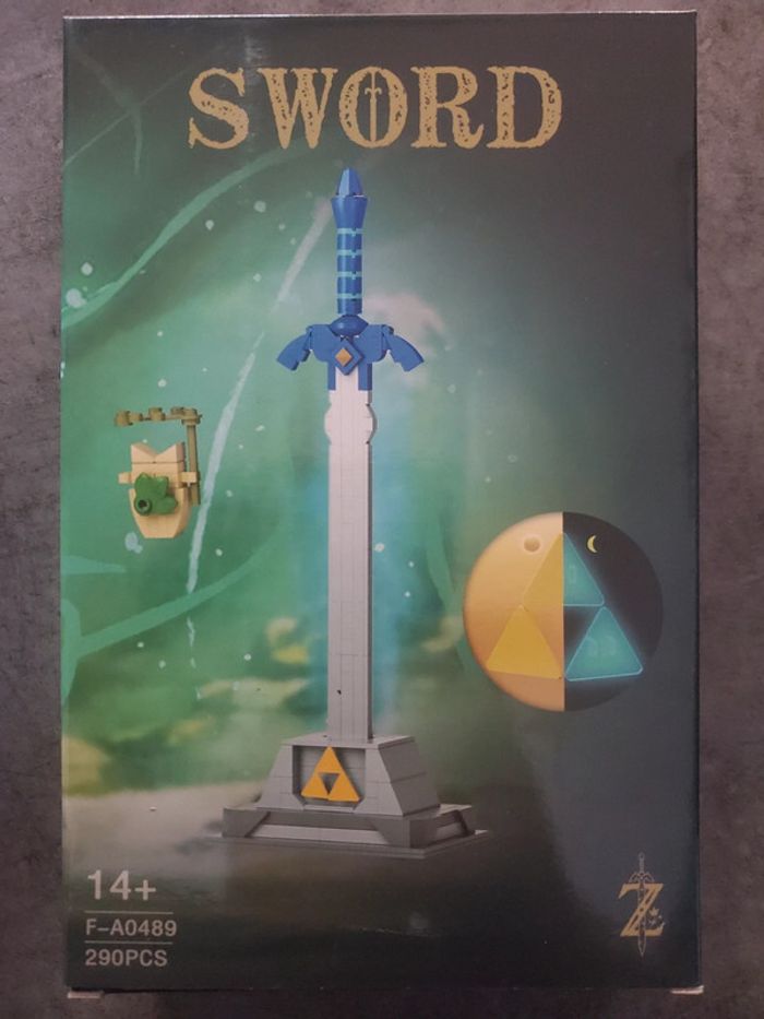 Construction Sworld épée de Link dans Zelda.