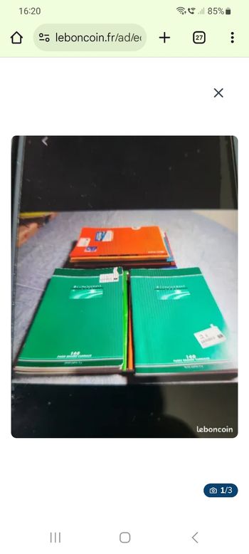 Cahier