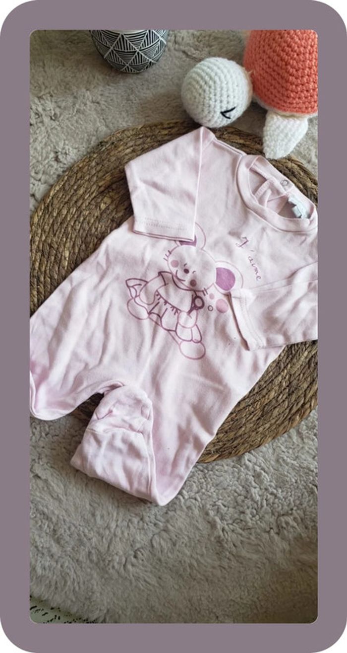 Pyjama fille 3 mois - photo numéro 2