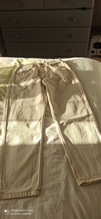 Jeans beige t. 38