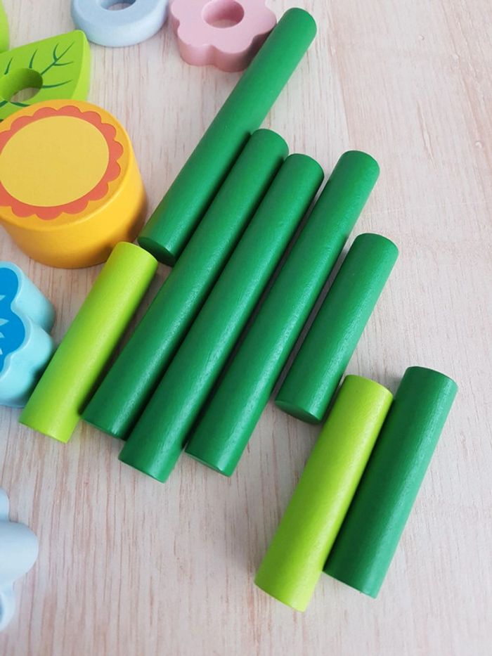 Jeu en bois pré printanier en fleurs - photo numéro 10