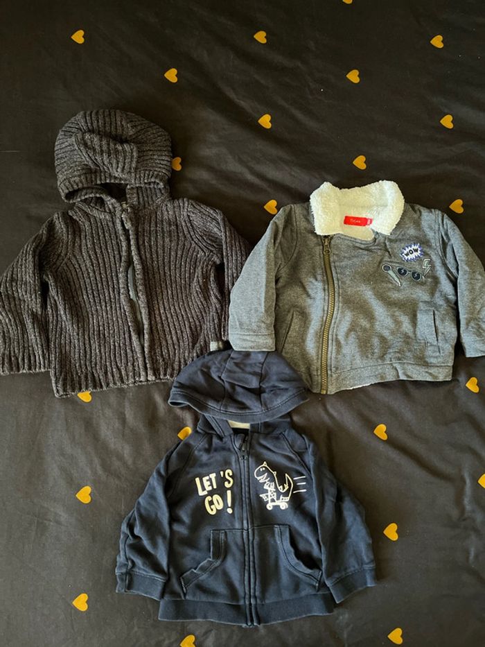 Lot de veste 18 mois