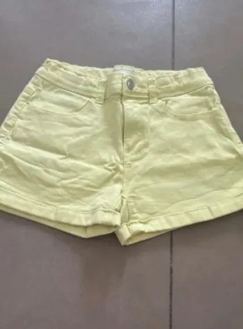 Short enfant jaune citron - Kiabi - Taille 10 ans