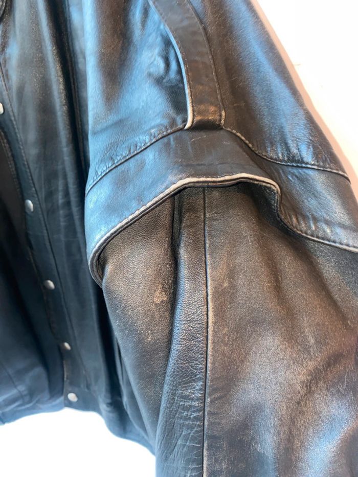 Manteau en cuir - photo numéro 4