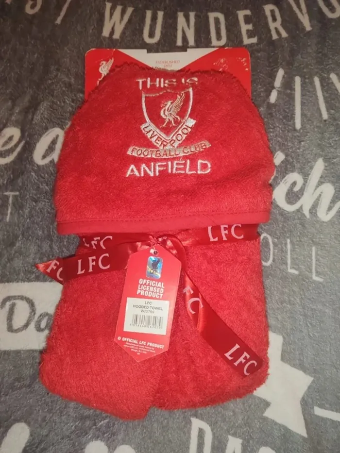 Serviette a capuche Liverpool anfied
