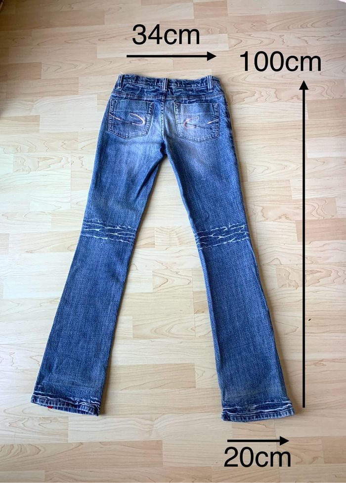 Jean vintage denim bootcut Esprit - photo numéro 4