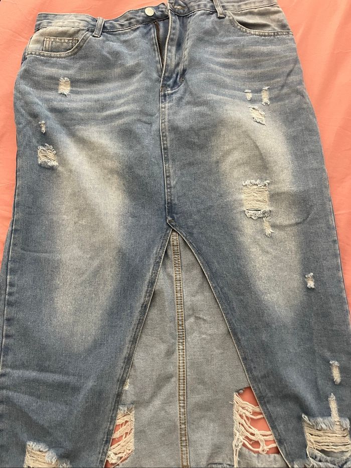 Jupe jeans