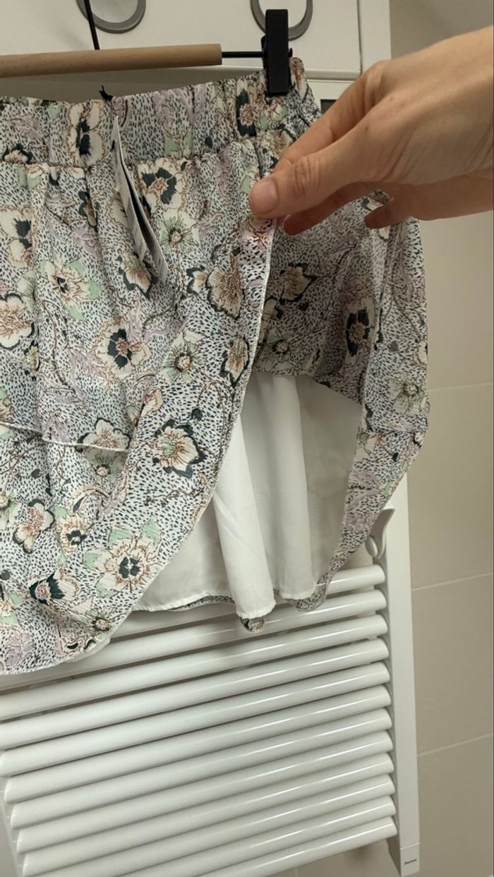 Jupe fleurie volants Etam - photo numéro 3