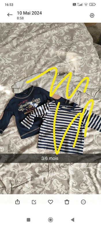 Tee-shirt manches longues