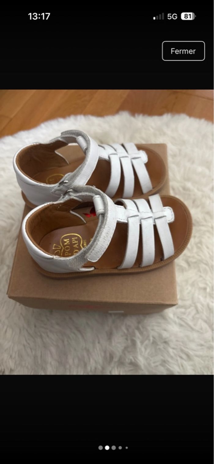 Chaussure comme neuve cuir 21